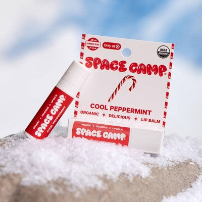 Space Camp Wellness Cool Peppermint Lip Balm - 0.25oz