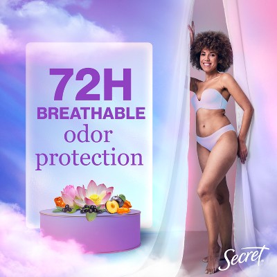 Secret Fresh Invisible Solid Antiperspirant & Deodorant - Moonlit Orchid - 2.6oz