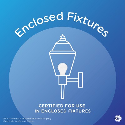 GE 2pk LED+ Dusk to Dawn A19 LED Decorative Light Bulb Soft White