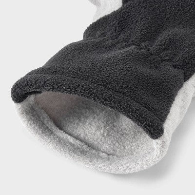 Fleece Gloves - All In Motion Heathered Gray S/M One Size Fits Most