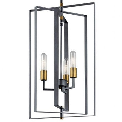 Kichler Lighting Taubert 3 - Light Pendant in Black (LOCAL PICKUP ONLY)