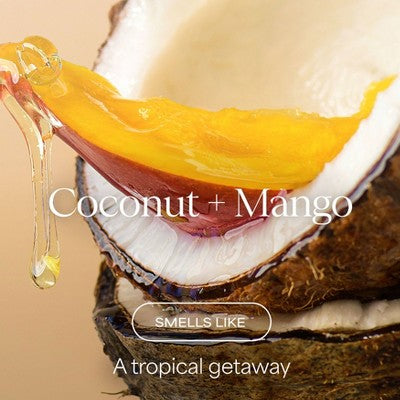 Raw Sugar Gentle Hand Wash - Coconut Mango Glow - 12 fl oz: Vegan, Gel, Pump Bottle, Normal to Dry Skin