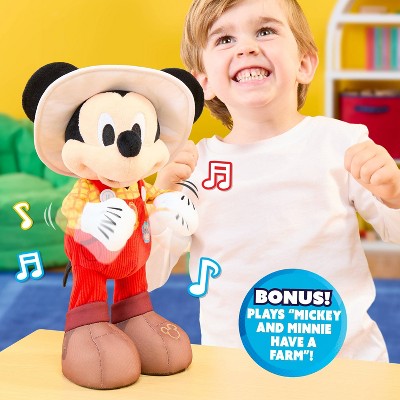 Mickey Mouse Hoedown Throwdown Feature Plush