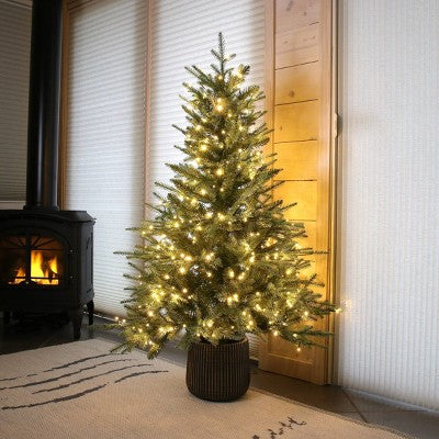Philips 4.5' Balsam Fir Pre-Lit Artificial Christmas Tree Bicolor Slow Twinkle (LOCAL PICKUP ONLY)