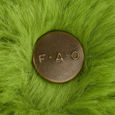 FAO Schwarz 11" Glow Brights Plush LED with Sound Avocado