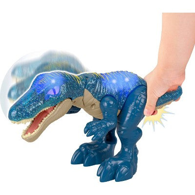 Fisher-Price Imaginext Jurassic World Growl & Glow Baryonyx Dinosaurwith Lights Sounds
