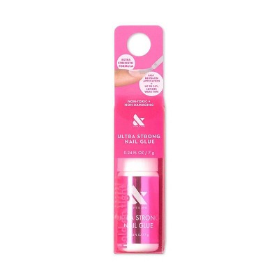 Olive & June Glue Press-On Nail Glue - Ultra Strong - 0.24 fl oz