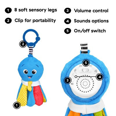Baby Einstein Take Along Opus Soother - 0m+
