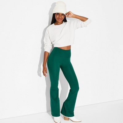 Women's Crew Neck Value Pullover Sweater - Wild Fable Off-White S