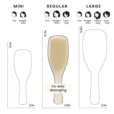 Tangle Teezer Chrome Ultimate Detangler - Champagne Gold