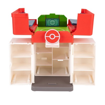 Pokemon Play 'N' Display Case with Pikachu & Sprigatito Action Figure