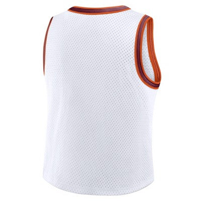 NCAA Virginia Tech Hokies Women's White Cropped Jersey - XXL