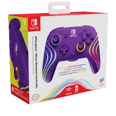 Afterglow Wave Wireless Motion Plus Nintendo Switch Controller Purple