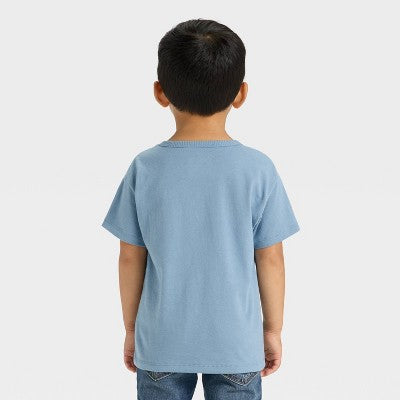 Toddler Boys' Short Sleeve Relaxed T-Shirt  Dusty Blue 5T
