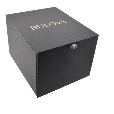 Bulova Ladies Classic Diamond 2-Tone Stainless Steel Quartz Watch 32mm OPEN BOX