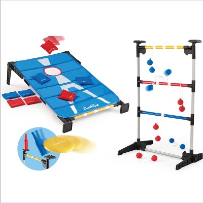 EastPoint 3-in-1 Cornhole Ladderball Bottle Smash Outdoor Game (LOCAL PICKUP ONLY)
