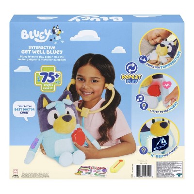 Bluey Interactive Get Well Plush Exclusive