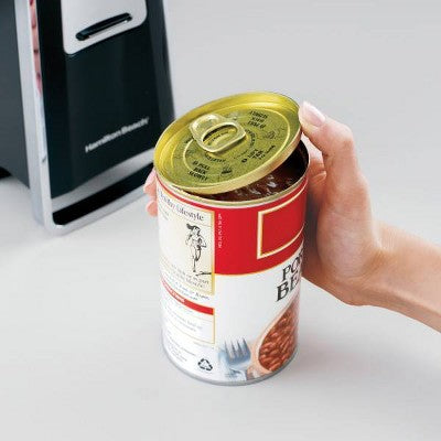Hamilton Beach Smoothtouch Can Opener 76606Z: Electric Freestanding, Black, 1-Year Warranty, 10" Height, 3.5 lbs