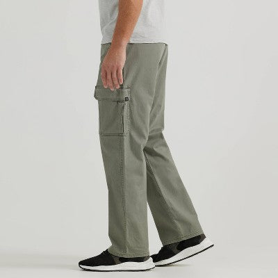 Wrangler Men's ATG Relax Cargo Pants - Dusty Olive 38x32