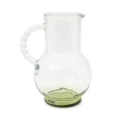 Glass Pitcher Clear - Bullseye's Playground