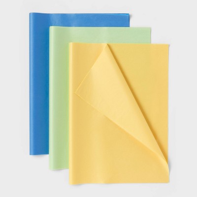 20ct Banded Tissue Blue/Green/Yellow - Spritz