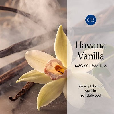Capri Blue Signature Havana Vanilla Jar Candle 19oz Blue