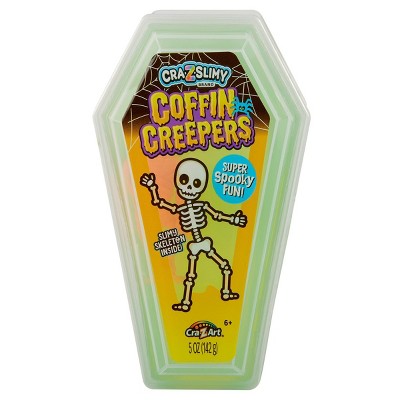 Cra-Z-Slimy Halloween Coffin Green Creepers