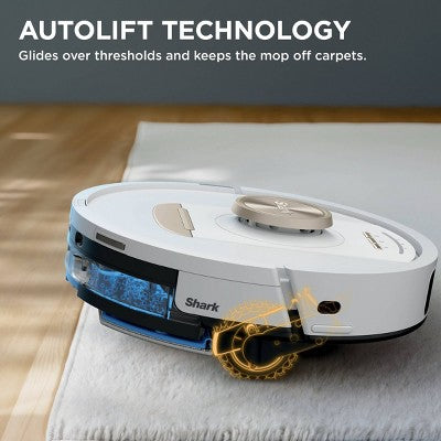 Shark Stratos 2-in-1 Robot Vacuum & Mop RV2710ZE 9" Cleaning Path White (LOCAL PICKUP ONLY)