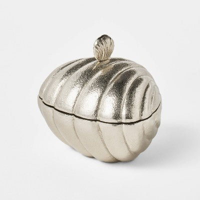 Shell Container Silver - Threshold designed with Studio McGee