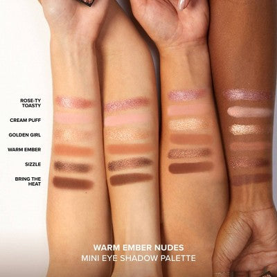 Too Faced Born This Way Nude Mini Palette - Warm Ember - 0.20oz - Ulta Beauty: Eyeshadow for Blending & Shading