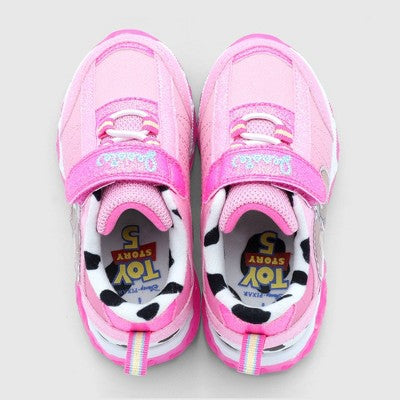 Disney Toy Story Toddler Girls' Jessie Sneakers - Pink/White 7T