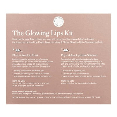 Naturium Glowing Lips Gift Set - Orbit - 2ct