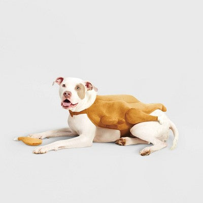Turkey Full Body Halloween Dog Costume with Turkey Leg Toy - M - Boots & Barkley (LOCAL PICKUP ONLY)