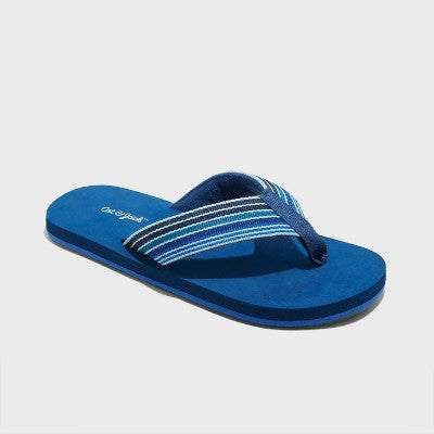 Kids' Jami Flip Navy Blue M: Slip-On Thong Strap