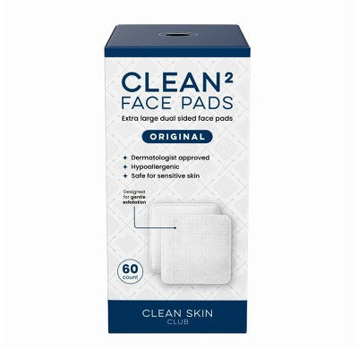 Clean Skin Club Clean Face Pads - 60ct