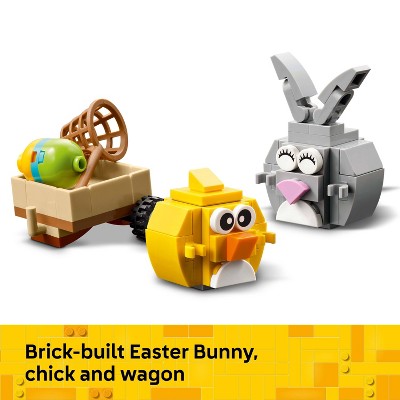 2 PACK!!!! LEGO Easter Bunny and Chick Egg Hunt Kids Toy 40808