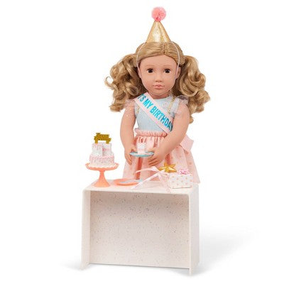 Our Generation Romy 18" Birthday Party Doll & Accessories Set