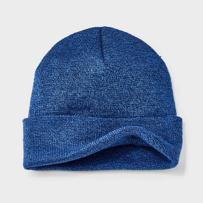 Men's Cuff Knit Beanie - Goodfellow & Co Blue