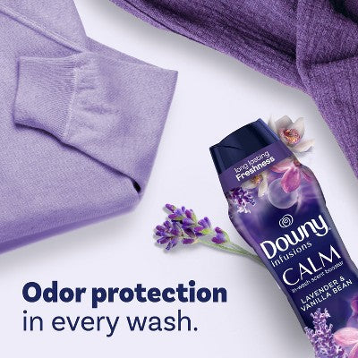 Downy Infusions Lavender & Vanilla Bean Calm Scent Booster - 12.2oz