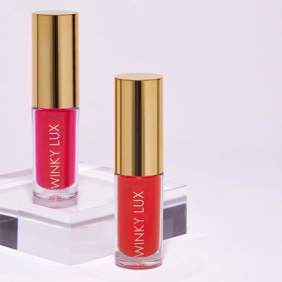 Winky Lux Barely There Tinted Lip Oil - Luscious - 0.12 fl oz