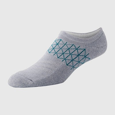 Hanes Men's 3pk +1 Absolute Active Cushioned Super No Show Socks - White/Heathered Black/Heathered Gray 6-12: Arch Support, Seamless Toe