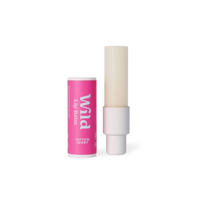 Wild Cosmetics Cotton Candy Lip Balm Refill - 0.3oz/2pk: Moisturizing, Lip Balms and Treatments