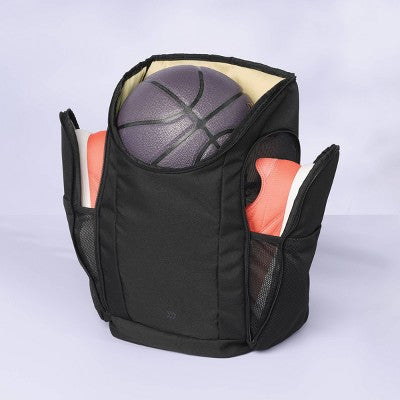 20" Sports Ball Bag Backpack - All In Motion Black