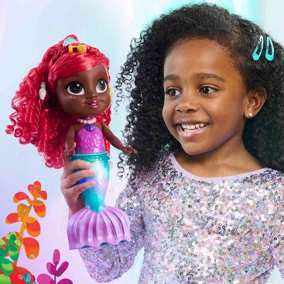 Disney Junior Splash & Glow Ariel Doll