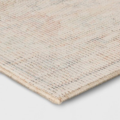 28"x84" Floral Persian Runner Rug Ivory - Threshold (LOCAL PICKUP ONLY)