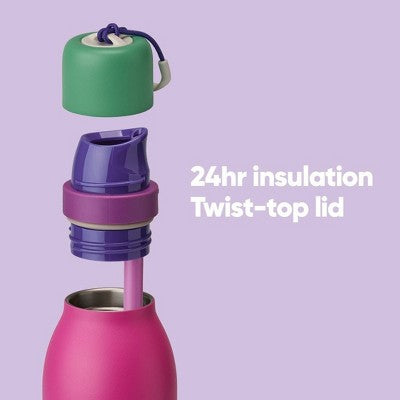 Owala Special Edition 24oz FreeSip TWIST Stainless Steel - Shocking Grape