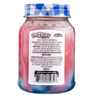 Cra-Z-Slimy Americana Mason Jar Assorted 2 Trifle Dessert