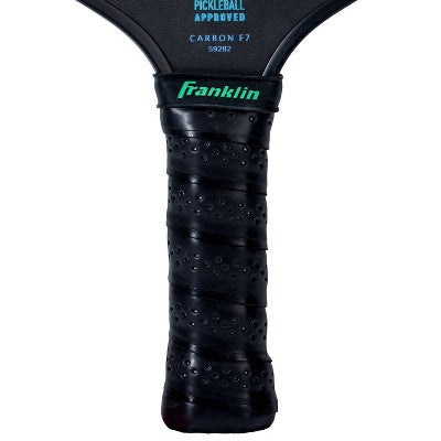 Franklin Sports 16" Raw Carbon Fiber Traditional Pickleball Paddle -Blue
