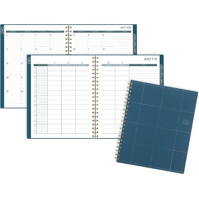 Cambridge 2025-2026 Weekly/Monthly Large Teacher Planner Grid, Teacher Supplies