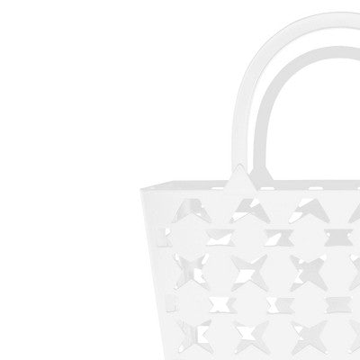 Tween Decorative Basket Star White - Bullseye's Playground